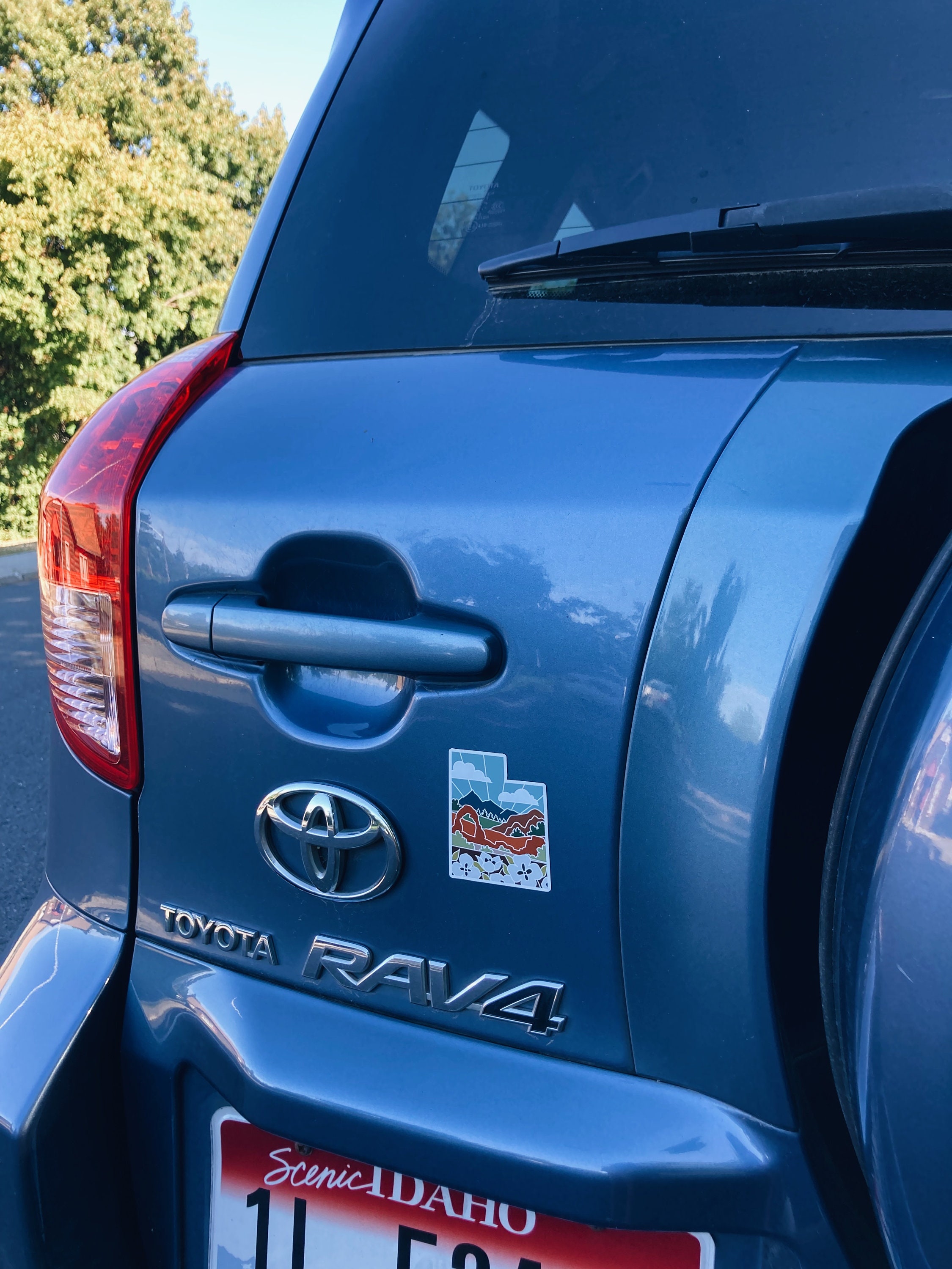 Utah Weatherproof Magnet | State Car Magnet | Outdoorsy Magnet | Locker Magnet | Fridge Magnet | Weatherproof Magnet | 3&quot;