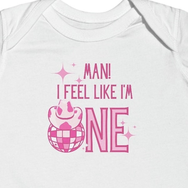 Man I Feel Like I'm One! Design #2 Infant Fine Jersey Bodysuit