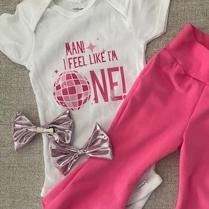 Man I feel like I’m One! 1st birthday Short Sleeve Onesie®
