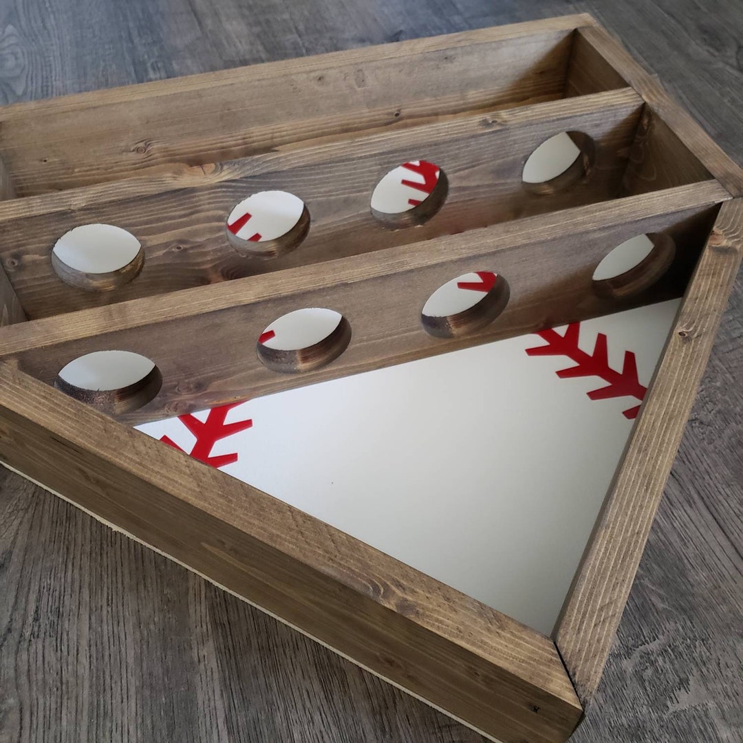 FREE Shippingbaseball Homeplate Ball Holder // Championship Ball