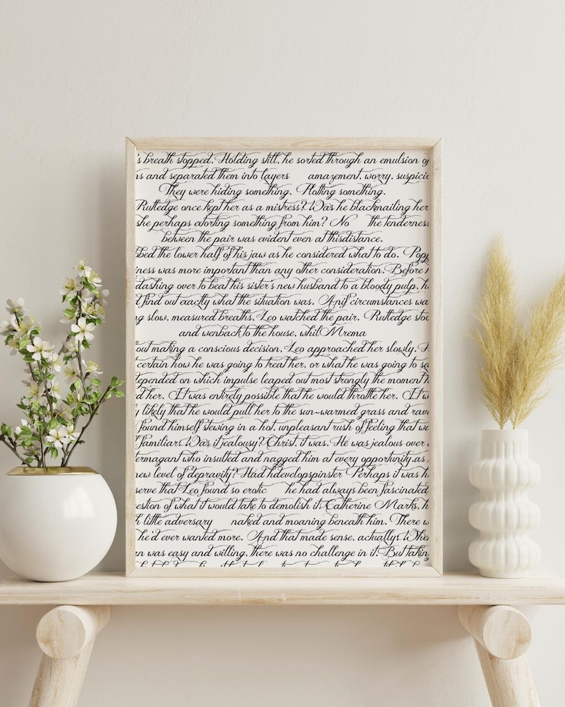 Vintage Letter Text Clipart | Junk Journal Ephemera (Digital Download) image 1