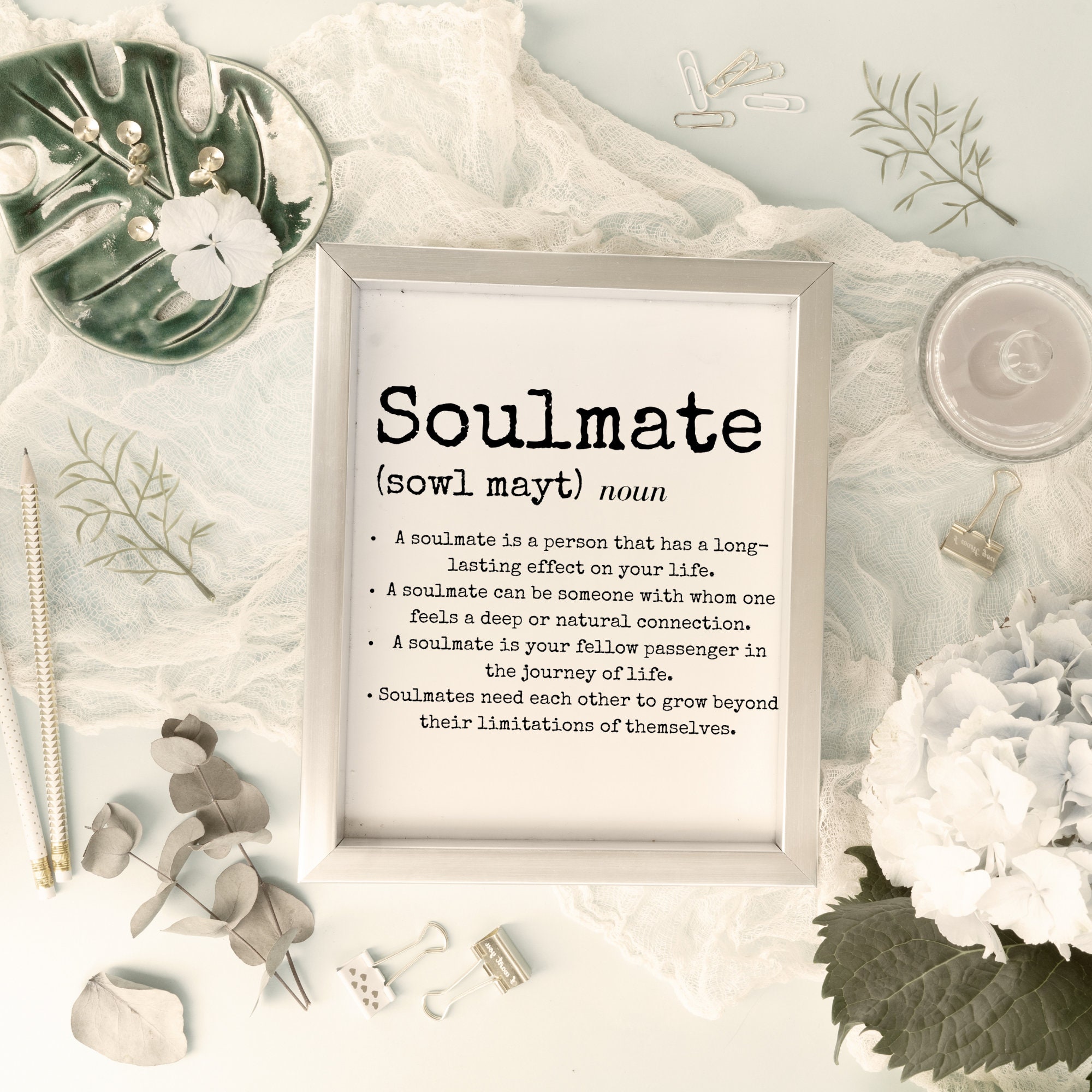 Soulmate Definition Script PNG JPEG SVG Digital Download - Etsy Canada