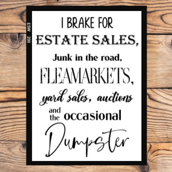 Junk Antiques Flea Markets  Instant PNG JPEG digital download Printable Art downloadable Graphics Wall quote