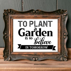 DIY Garden Sign (Instant Digital Download)