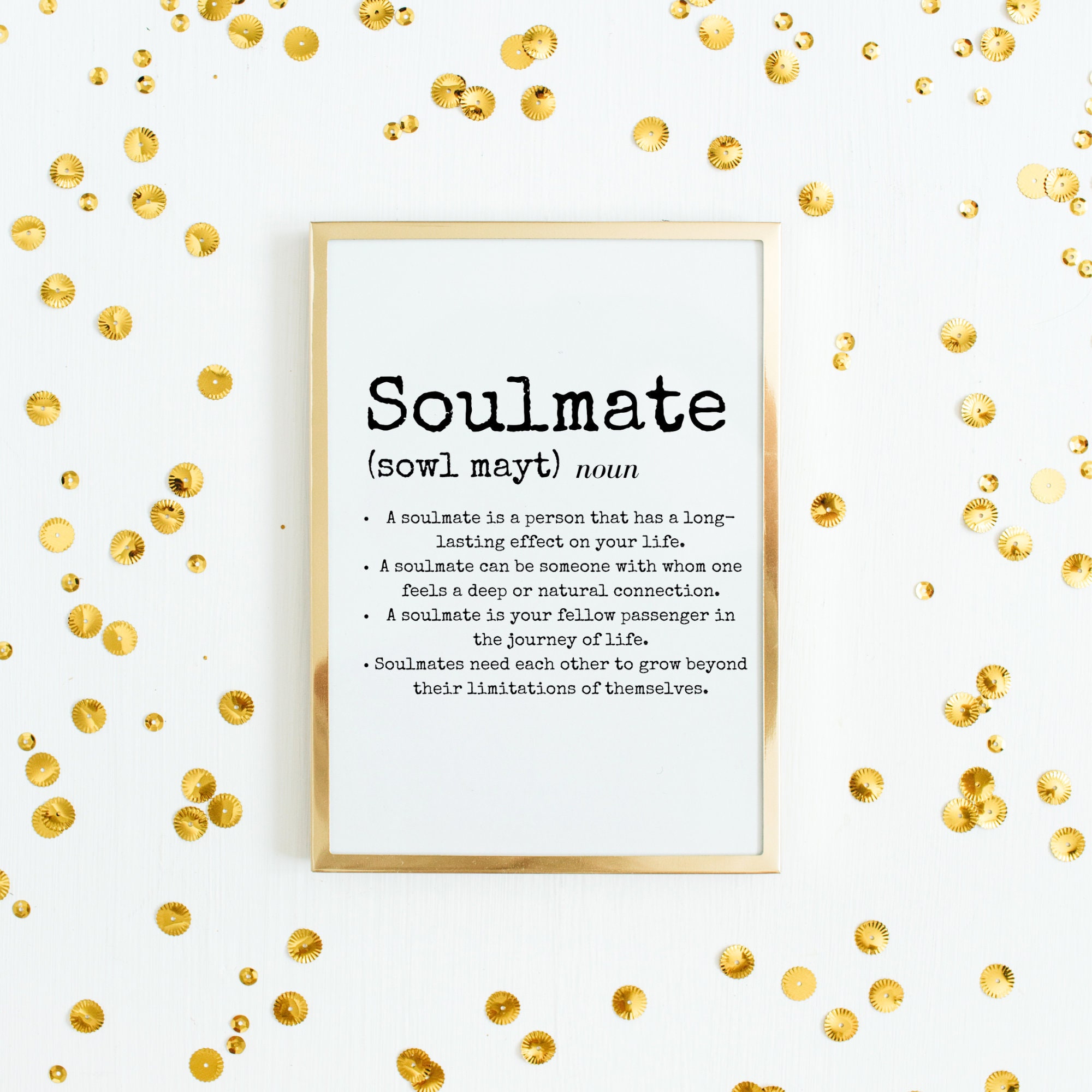Soulmate Definition Script PNG JPEG SVG Digital Download Etsy Canada