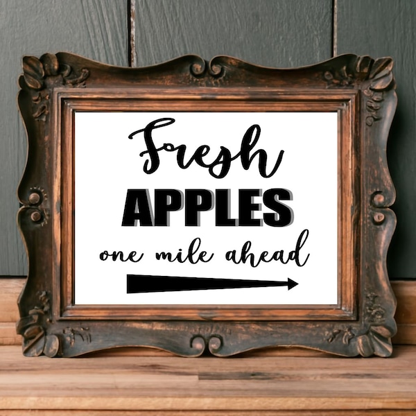 Fall Harvest Fresh Apples Graphic Instant digital download PNG SVG JPEG