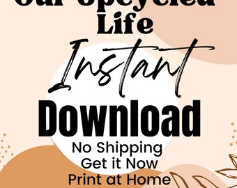 Life Better Small Town Printable Digital Download PNG JPEG SVG