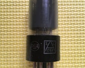 Radio Corporation Of America JAN-CRC-6SL7-GT 6SL7GT 6SL7 Vacuum Tube Valve Milspec Gray Glass New-Testing WW2 Vintage