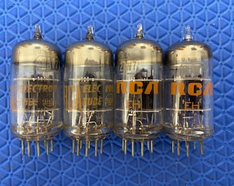 Tube électronique 12AV7 RCA - Neuf, Stock Ancien