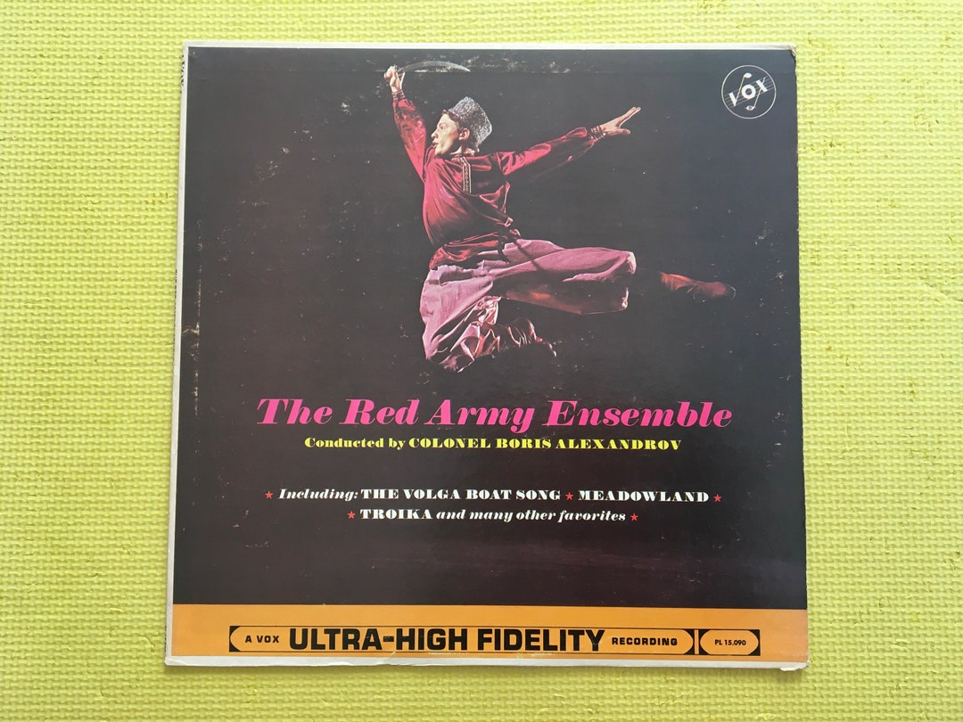 Colonel Boris The Red Army Ensemble Conducted by Colonel Boris Alexandrov Vox Ultra ...