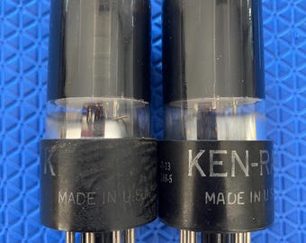 マッチドペア RCA 6J5 真空管バルブ NOS テスト - Etsy 日本