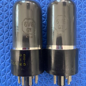 TUBE JAN 6V6GT / SYLVANIA Black Plate 1974 NOS NIB neuf 1 pièce en boîte EUR 40,00 - ES