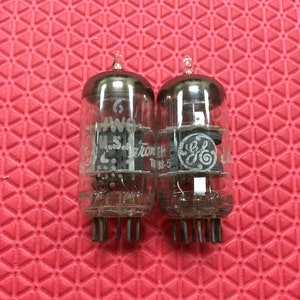 2 General Electric GE 6JW8 / 6LX8 / ECF802 Vacuum Tubes Valves NOS NIB Lot Of Two