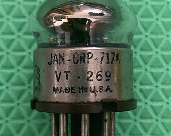 Raytheon 717A VT-269 JAN-CRP-717A Vacuum Tube - Etsy