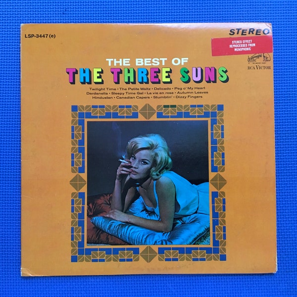 The Best Of The Three Suns Stereo LP RCA Victor LSP-3477 (e)