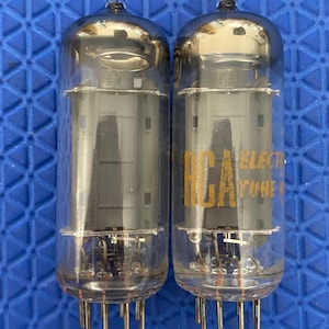 Matched Pair RCA 12BH7 12BH7A Vacuum Tubes Valves NOS NIB 12AU7 Substitute For Tube Rolling