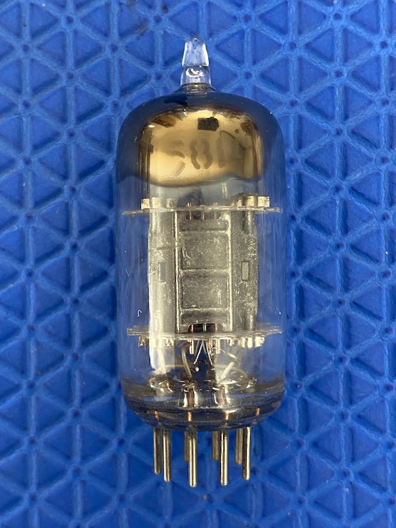 Ken-rad Nickel Pewter Plate 5814 12AU7 ECC82 Vacuum Tube Valve