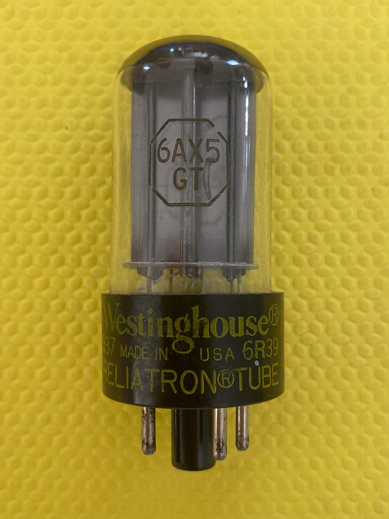 Westinghouse 6AX5 6AX5GT Vacuum Tube Valve Rectifier - Etsy Australia