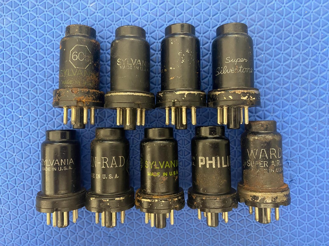 9 Us-made 6C5 Vacuum Tubes Valves Lot of Nine - Etsy