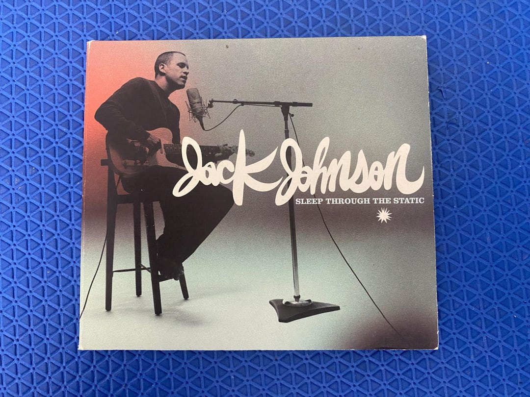 Jack Johnson Sleep Through the Static CD - Etsy UK