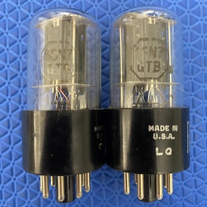 ■NEW10237■ RCA 6SN7GTB（ブラックプレート、サイドゲッター、コインベース） 新品元箱入２本セット 2025年最新Yahoo!オークション -6sn7 rca(真空管)の中古品・新品・未