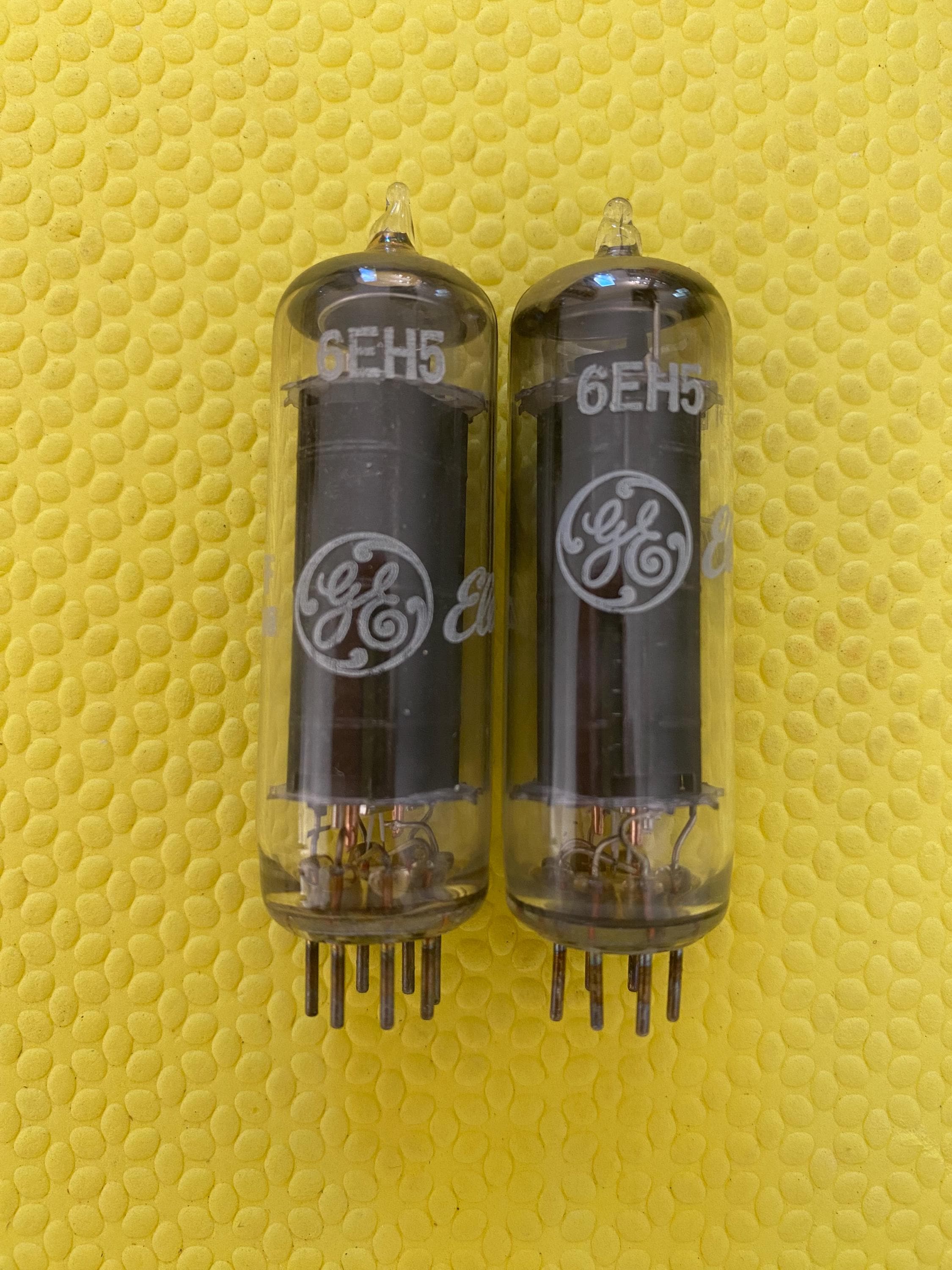 ゼネラル・エレクトリック GE 6EH5 真空管 2本 NOS NIB 2個セット