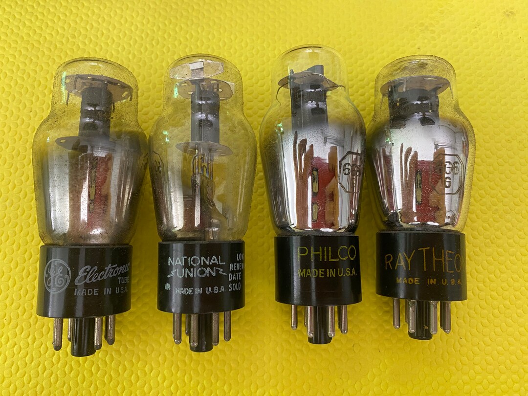 4 Us-made 6G6 6CGG Vacuum Tubes Valves NOS NIB Lot of Four - Etsy