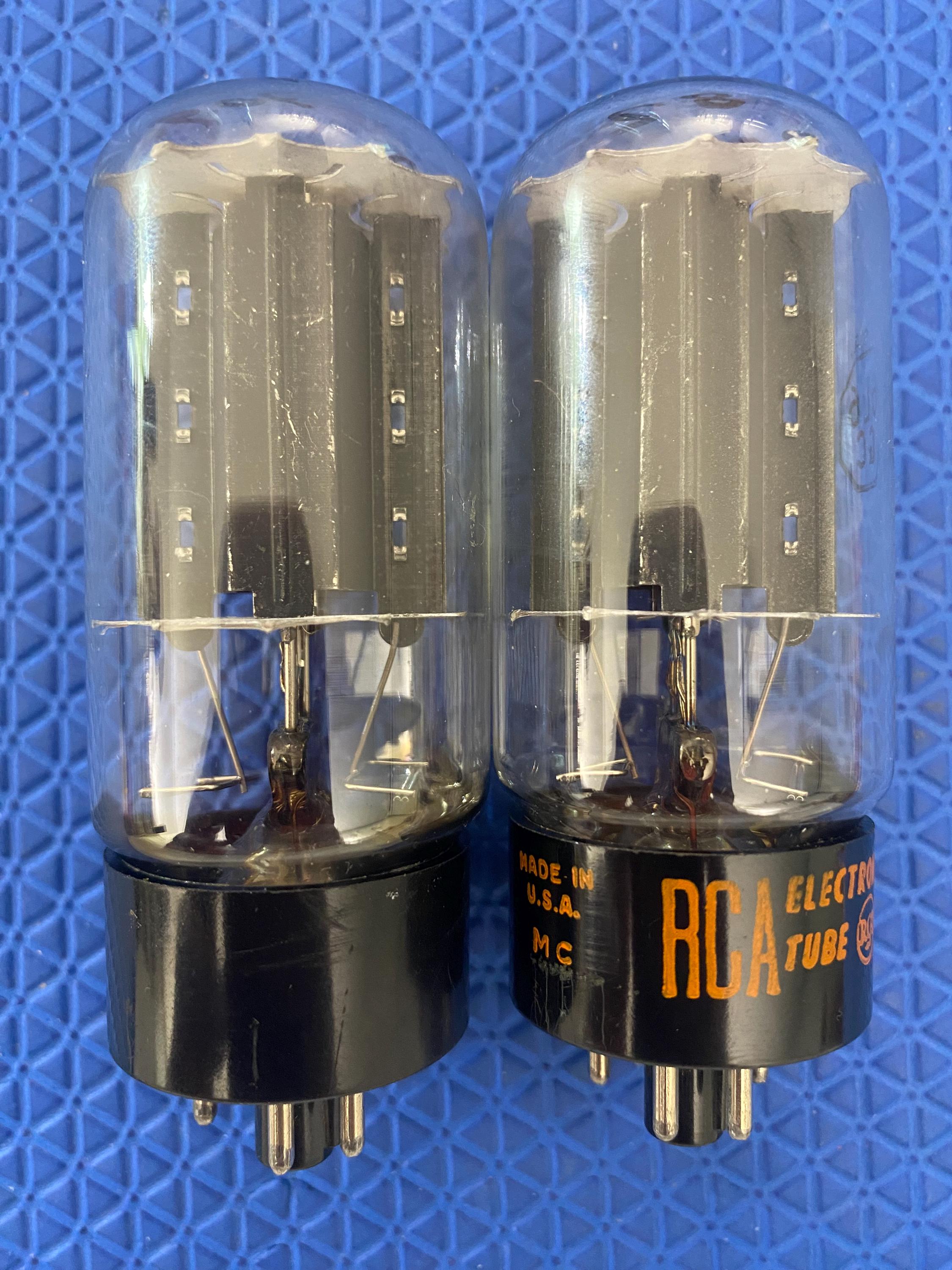 6 L 6 - G ① RCA ② ウエスチングハウス 2 本 新品未使用 Yahoo!オークション -「rca 6l6」の落札相場・落札価格