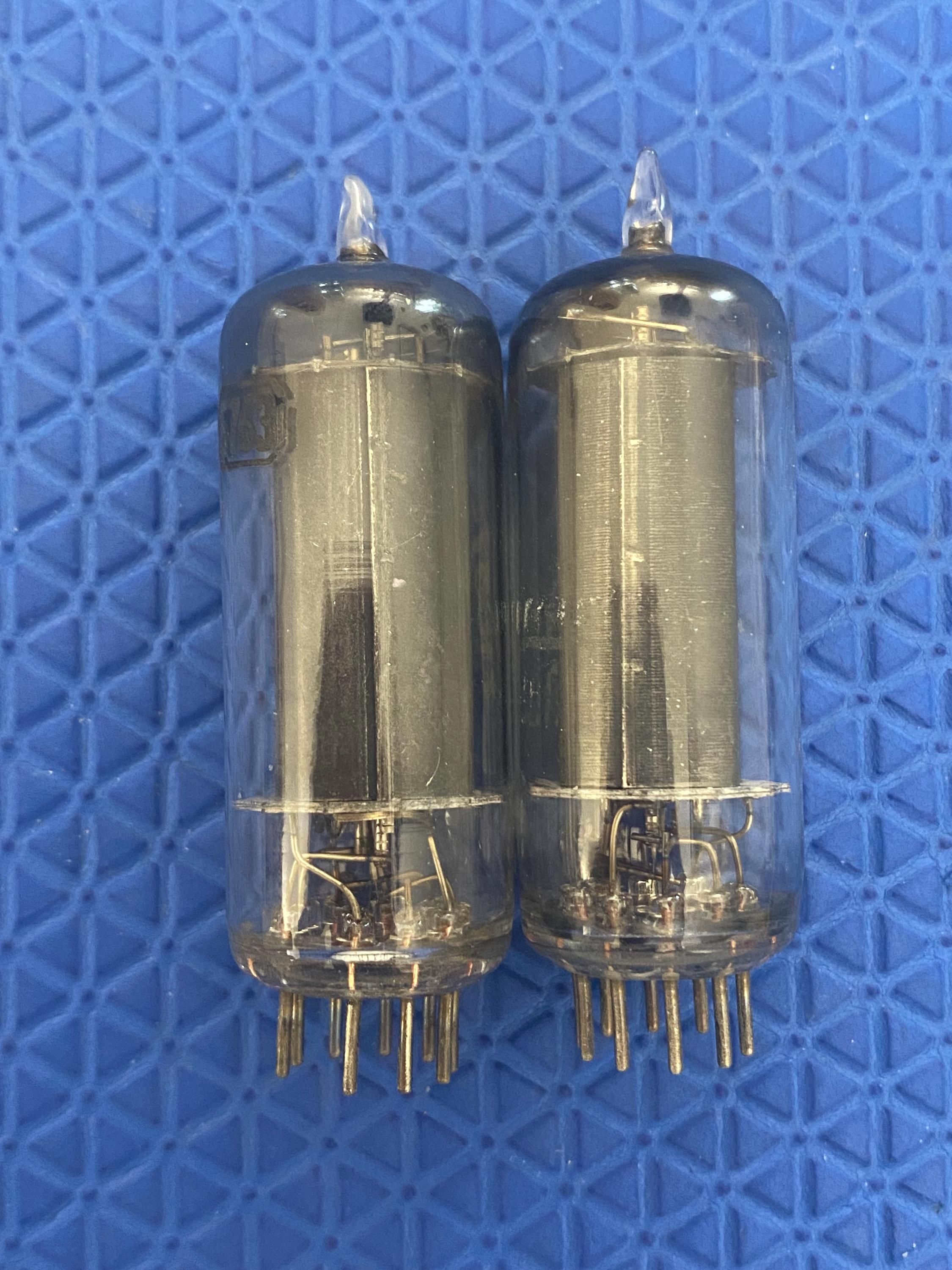 マッチドペア RCA ブラックプレート 5763 真空管 - Etsy 日本