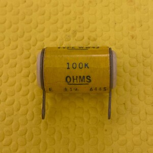 IRC 100000 100K Ohm 3 Watt Wire-Wound Precision Resistor NOS NIB