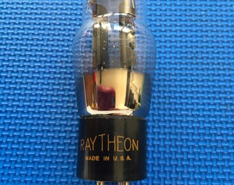 RCA Radiotron 6C6 Vacuum Tube Valve NOS-Testing Beautiful Black /& Silver Shoulder ST Style