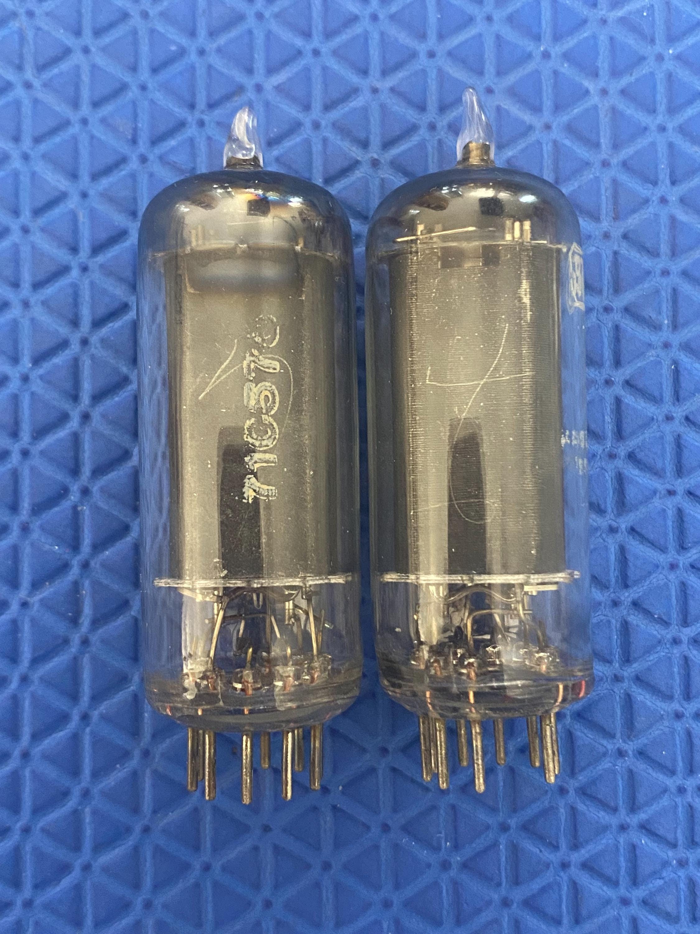 マッチドペア RCA ブラックプレート 5763 真空管 - Etsy 日本