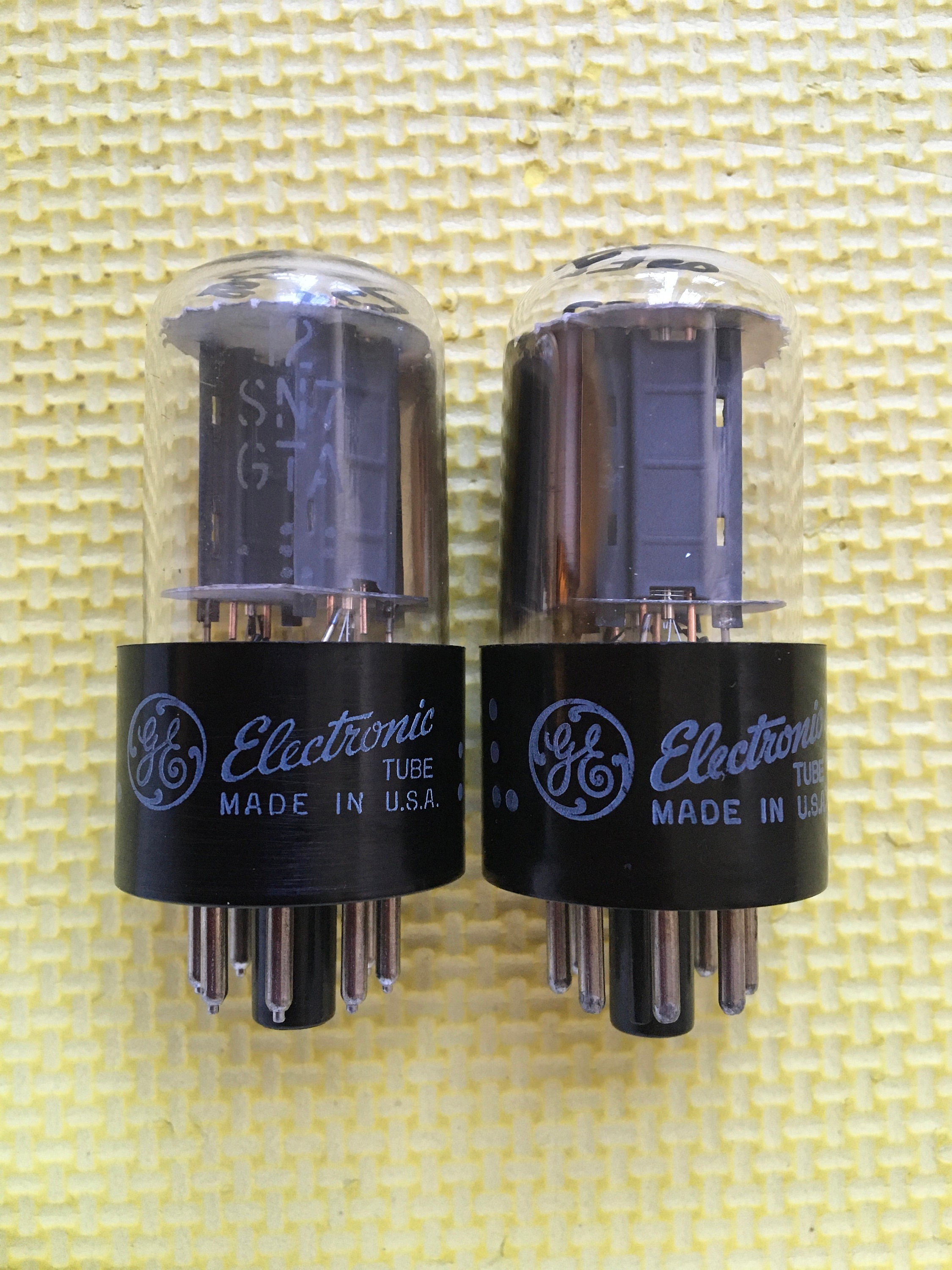 Audio Matched Pair Westinghouse 12SN7 12SN7GTA Vacuum Tubes Valves Bad ...