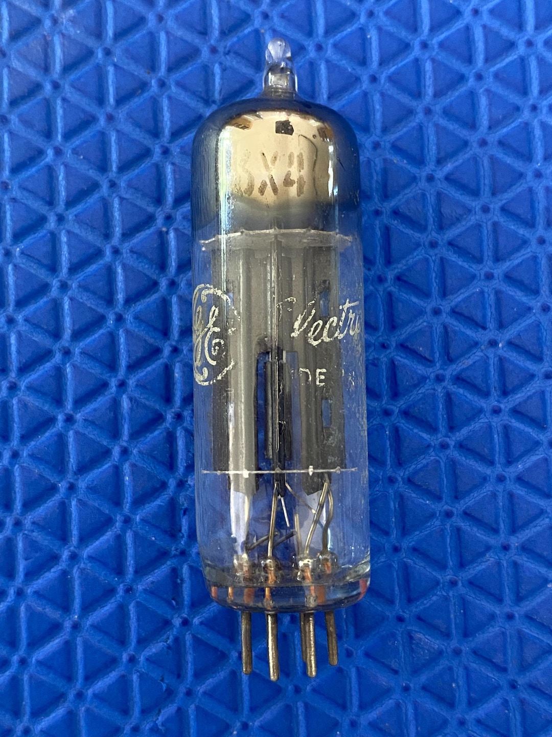 General Electric GE 6X4 Vacuum Tube Valve Rectifier Black Plates