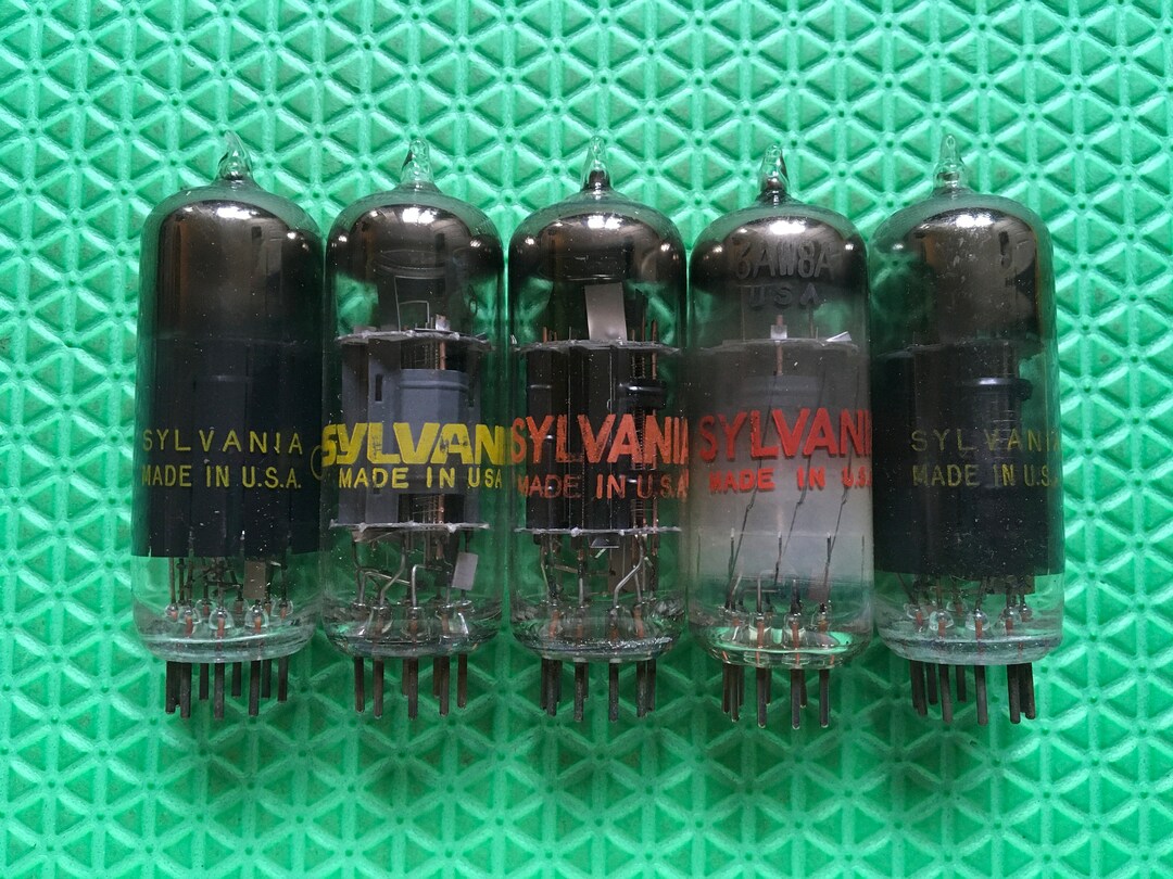 5 Sylvania 6AW8 6AW8A Vacuum Tubes Valves NOS NIB Lot of Five - Etsy