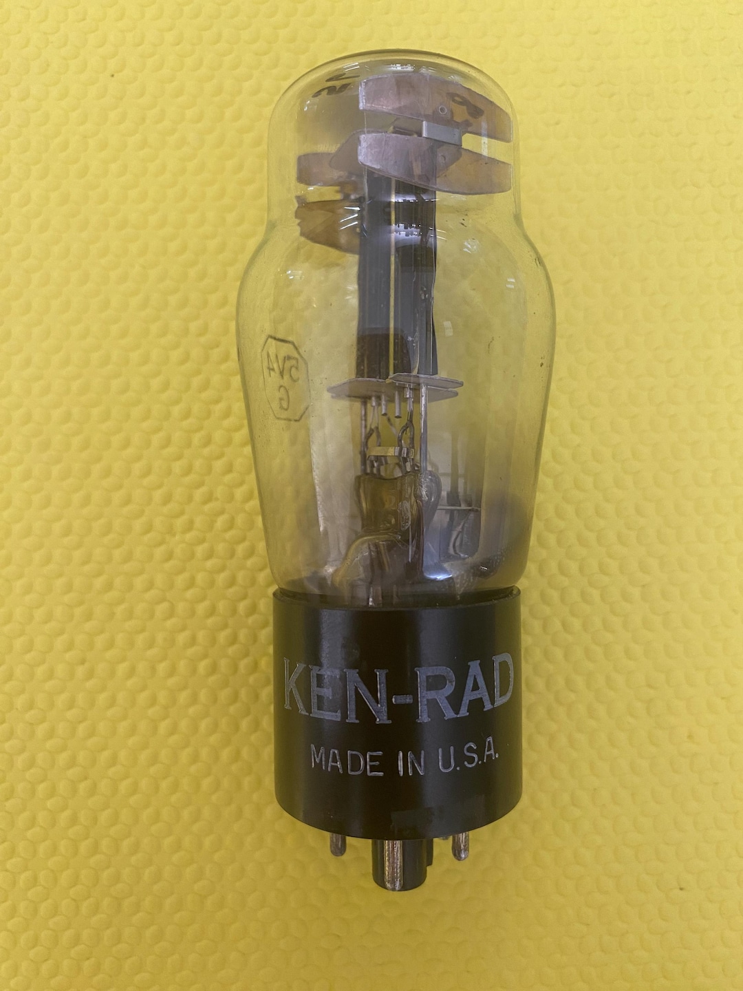Ken-rad 5V4 5V4G Vacuum Tube Black Plate Shoulder St-shape