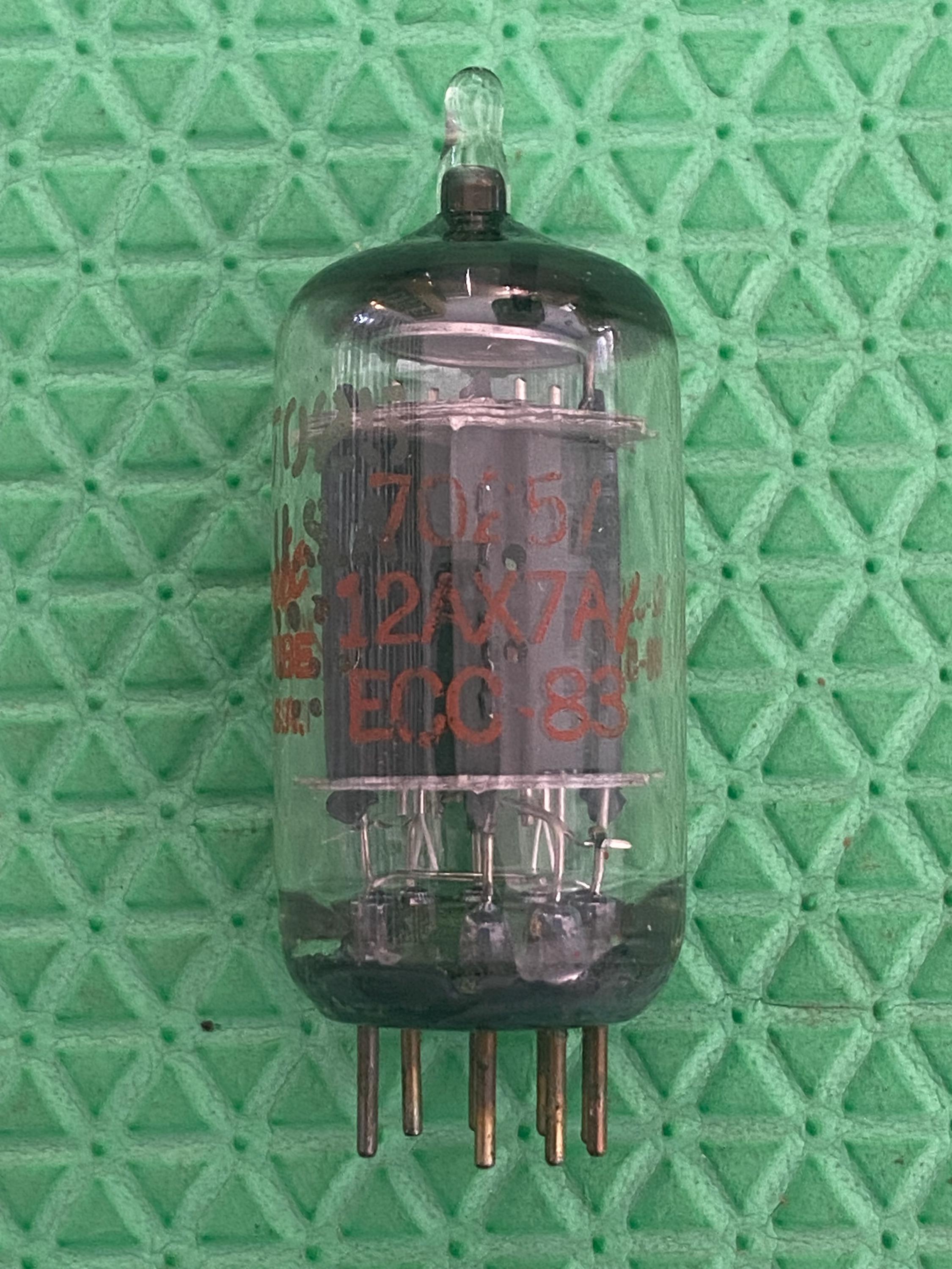 General 12AX7A Electric 0 NOS GE | ECC83 Tube ⁄ 12AX7 tested