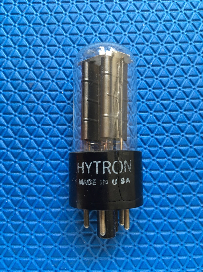 Hytron 5W4 5W4GT Vacuum Tube Valve Black Plate Rectifier NOS NIB - Etsy