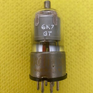 Tubi Valvolari 6SK7WA NOS, GE, Made In USA, New Old Stock, Modello 6137