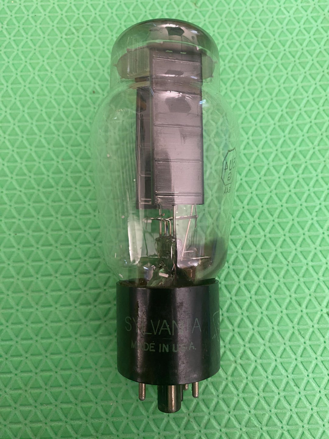 Sylvania 5U4 5U4G Vacuum Tube Rectifier Black Plate Shoulder ST Variety ...