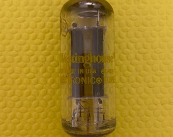 Tubo de vacío Westinghouse 6EV7, nuevo, sin usar y en caja.