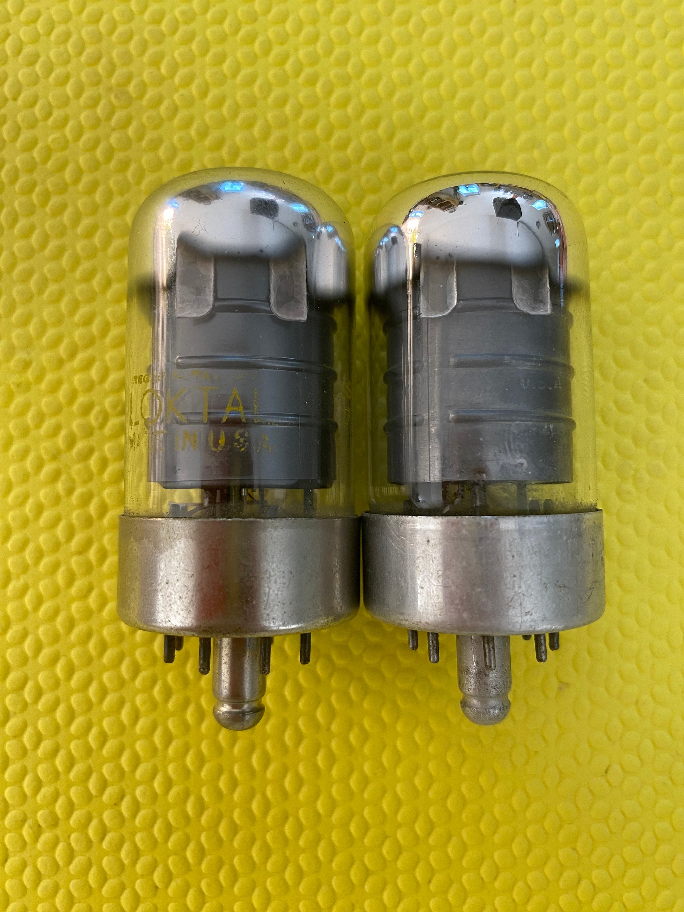 Matched Pair Sylvania 7B7 Vacuum Tubes - Etsy