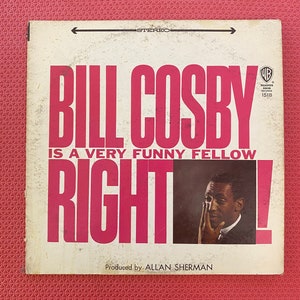 Bill Cosby Is A Very Funny Fellow Warner Brothers Records Stereo Vinyl LP WS 1518