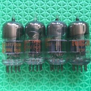 4 RCA 6CG8 6CG8A Vacuum Tubes Valves NOS NIB Lot Of Four