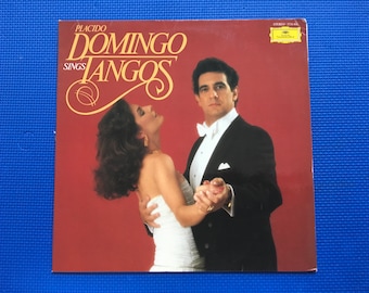 Placido Domingo Sings Tangos Stereo LP Deutsche Grammophon 2536 416