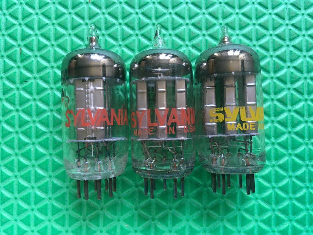 3 Sylvania 6T8 6T8A Vacuum Tubes Valves NOS NIB Lot of Three - Etsy