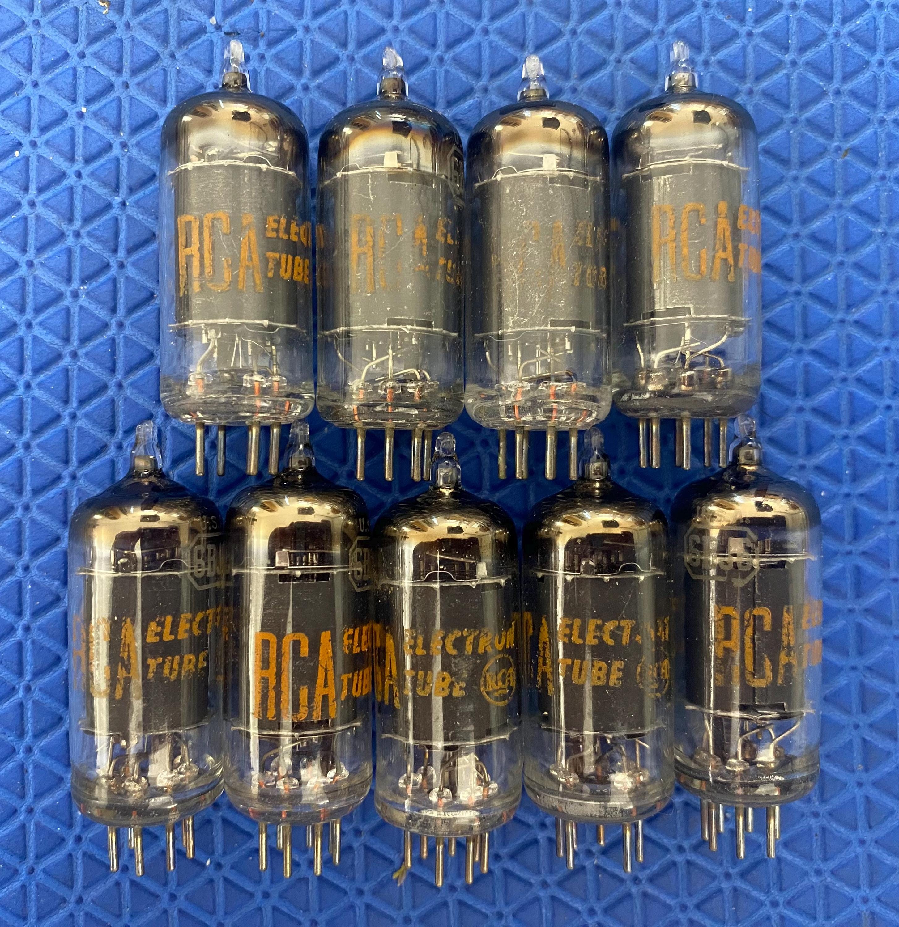 RCA 6BJ6 真空管 9個セット - Etsy 日本