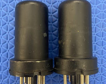 マッチドペア RCA 6J5 真空管バルブ NOS テスト - Etsy 日本