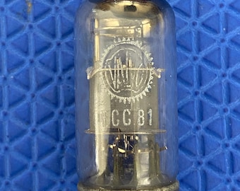 3 RCA 12AU7 12AU7A ECC82 Black Plate Vacuum Tubes Lot Of Three