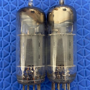 Matched Pair General Electric GE 12BH7 Vacuum Tubes Valves 12AU7 Substitute For Tube Rolling